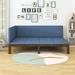 Latitude Run® Makynzi Daybed Wood in Blue/Brown | 30 H x 54 W x 75 D in | Wayfair E03514652F034E66B2940CE8BC05EFC9