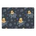 Navy 27 x 18 x 1 in Kitchen Mat - East Urban Home Citalli Rubber Duckies Kitchen Mat Synthetics | 27 H x 18 W x 1 D in | Wayfair