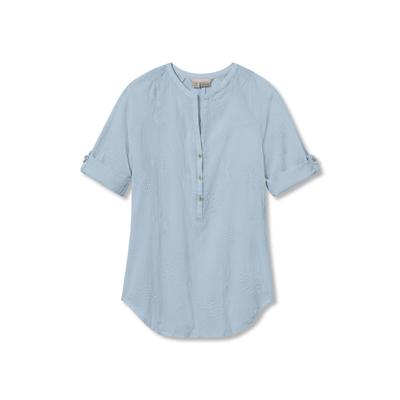 Royal Robbins Oasis Tunic II 3/4 Sleeve Shirt - Womens Summer Sky Small Y622019-967-S