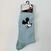 Disney Underwear & Socks | Disney Mickey Mouse Blue Crew Socks Shoe Size 6-12 | Color: Blue | Size: Shoe Size 6-12