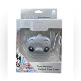 Disney Headphones | Disney 100 True Wireless Stitch Earbud Case Cover | Color: Silver | Size: Os