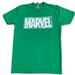 Disney Holiday | New Marvel Logo 3 Leaf Clover’s Short Sleeve T-Shirt Unisex Small Nwot | Color: Green/White | Size: Unisex Adult Small