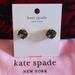 Kate Spade Jewelry | Kate Spade Black Diamond Gumdrop Studs | Color: Black/Gold | Size: Os