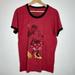 Disney Tops | Disney Minnie Mouse T-Shirt Xl | Color: Black/Red | Size: Xl