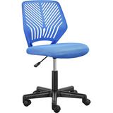 The Twillery Co.® Rubin Mesh Task Chair Upholstered/Mesh in Blue | 36.5 H x 22 W x 20 D in | Wayfair 632AA8E7C877448EAA8EA5A9E19D8CC3