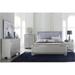 Rosdorf Park Ipke King Upholstered Platform 3 Piece Bedroom Set Upholstered in Gray | 60 H x 84 W x 88.5 D in | Wayfair