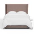 Hokku Designs Temescal Low Profile Standard Bed Upholstered/Polyester | 83 W x 85 D in | Wayfair 8F7B7B0EF6FD4D609165822025B2A13B