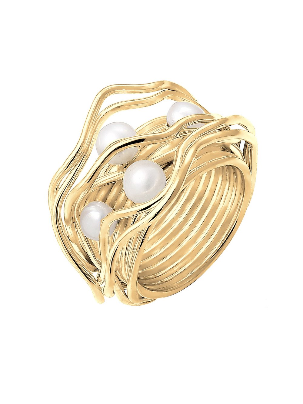 Nenalina Ring Damen gold, 56 Image