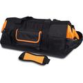 Soft Sided Tool Bag Wide Mouth Hard Base Tool Storage and Organizer Box 22 Pockets