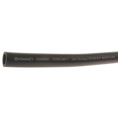 CONTINENTAL CWH075-25-G 3/4 in ID x 25 ft L Garden Hose, EPDM Tube, Black