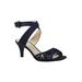 Wide Width Women's Soncino Sandals by J. Renee® in Navy (Size 12 W)