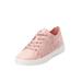 Wide Width Women's The Leanna Sneaker by Comfortview in Soft Blush (Size 7 1/2 W)