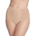 Plus Size Women's Brief Power Mesh Firm Control 2-Pack by Secret Solutions in Nude (Size L) Underwear