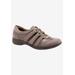 Wide Width Women's Joy Sneaker by Trotters in Taupe (Size 8 W)