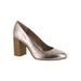 Women's Nara Leather Pump by Bella Vita® in Champagne Leather (Size 11 M)