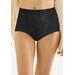 Plus Size Women's Light Control Lace Panel Brief 2-Pack by Bali in Black (Size 2X)