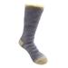 Plus Size Women's Solid Color Thermal Socks by GaaHuu in Grey Yellow (Size OS (6-10.5))