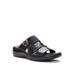 Women's Gertie Sandals by Propet in Black (Size 9.5 XW)