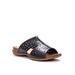 Wide Width Women's Fionna Sandals by Propet in Black (Size 8 W)