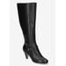 Extra Wide Width Women's Sasha Plus Wide Calf Boot by Bella Vita in Black (Size 8 WW)