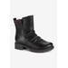 Women's Logger Banff Ankle Bootie by MUK LUKS in Black (Size 7 1/2 M)