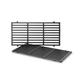 BBQ Grill Compatible With Weber Grills 2 Piece Porcelain Enameled Cast Iron Grates 17 1/2 x 10 3/16 BCP7637