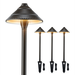 Gardenreet Brass Low Voltage Pathway Lights 12V Outdoor LED Landscape Path Lights(Umbrella) for Walkway Driveway Garden Yard Without G4 Bulb(4 Pack)