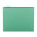 Smead Colored Hanging File Folders with 1/5 Cut Tabs Letter Size 1/5-Cut Tabs Green 25/Box