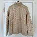 Polo By Ralph Lauren Sweaters | Beautiful Polo Ralph Lauren Hand Knit Cable Turtle Neck Sweater Size M | Color: Cream | Size: M