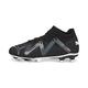 PUMA Unisex Kids' Sport Shoes FUTURE PRO FG/AG JR Soccer Shoes, PUMA BLACK-PUMA WHITE, 34