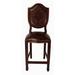 New World Trading Leonor Bar Stool Wood in Brown | 53 H x 19 W x 21 D in | Wayfair LEOBS