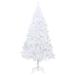 The Holiday Aisle® Christmas Tree Artificial Xmas Tree w/ Steel Stand Holiday Decoration & Thick Branches PVC in White | 7.9' H | Wayfair