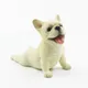 Moule 3D en silicone pour tête de chien Happy Bulldog moule à main en résine Xy animal de