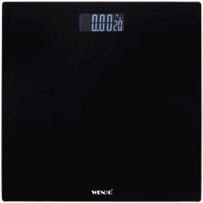 Wenko Personenwaage LCD Schwarz schwarz Image