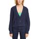 ESPRIT Damen 082EE1I306 Strickjacke, 400/NAVY, XXL