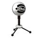 Blue Snowball USB-Mikrofon für Aufnahmen, Streaming, Podcasting, Gaming auf PC und Mac, Kondensatormikrofon mit Nieren- und Kugelcharakteristik und stilvollem Retro-Design - Silber