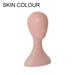 Jewelry Display White Display stand Dummy Wig Home Living Rack Wide Plastic Mannequin Women s model wig holder Head Model Display Stand SKIN COLOUR