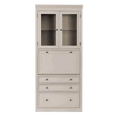 Tuscan Secretary Desk - Taupe - Ballard Designs