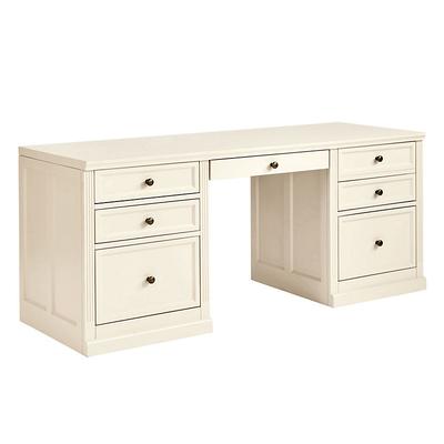 Tuscan Standard Desk - Off White - Ballard Designs