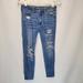 American Eagle Outfitters Jeans | American Eagle Women's Size 6 Short Jeans Hi Rise Jegging Distressed | Color: Blue | Size: 6