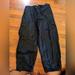 Urban Outfitters Pants & Jumpsuits | Bdg Urban Outfitters 90s Adjustablecargo Pants Parachute Wide Leg Size Small Obo | Color: Black | Size: S