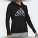 Adidas Sweaters | Adidas Women Heatmap Logo Hoodie Size M | Color: Black/Gray | Size: M