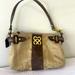 Coach Bags | Coach Small Signature Clutch Purse Brown Leather Trim | Color: Brown/Tan | Size: Os