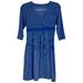Athleta Dresses | Athleta Surplice Faux Wrap Dress | Color: Blue | Size: Xxs