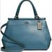 Coach Bags | Coach Grace Bag In Refined Dk/ Chambray Genuine Leather Satchel | Color: Blue | Size: Os