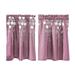 zttd floral curtains kitchen coffee curtains bedroom rod curtains lace short curtains lace curtains 29 x 24 inch 2 panels home decoration a