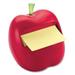 Post-it Apple-Shaped Dispenser for 3 x 3 Self-Stick Pads Red (922552)