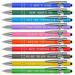 Ikoopy 10 Pcs Ballpoint Pen Set with Motivational Quotes 0.5 mm Inspirational Ballpoint Pen Bright Color Metal Motivational Pen Blac