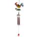 Yard Indoor Home Chicken wind Chicken wind chimes Wind Chimes For Outside Metal Rooster Wind Chimes Metal Chicken Crafts Painted Decorative Bell Pendants