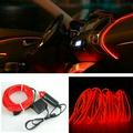 Red LED Auto Car Interior Decor Atmosphere Wire Strip Light Lamp Accessories 12V